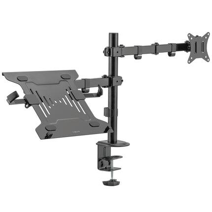 Držák monitoru 17-32" s držákem na notebook/tablet 10-15.6"
