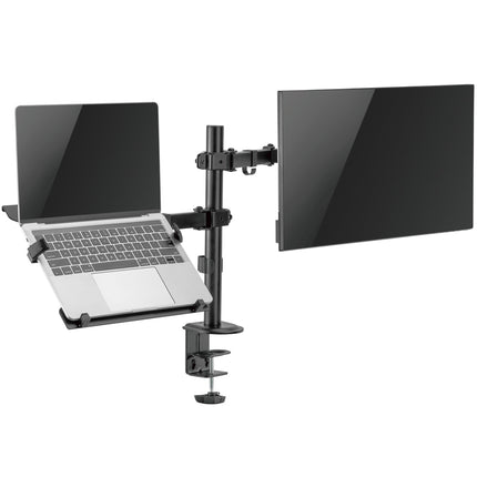 Držák monitoru 17-32" s držákem na notebook/tablet 10-15.6"