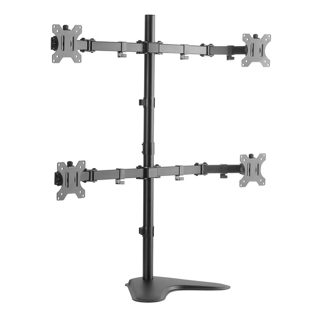 Podstavec/noha pod monitor, čtyřnásobný 13-32"