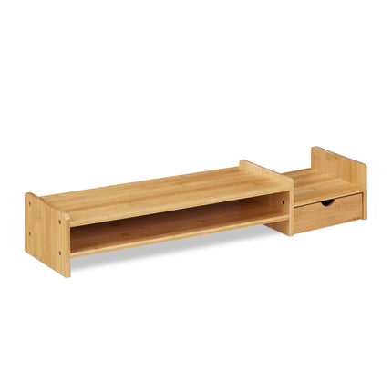Podstavec pod monitor z bambusu