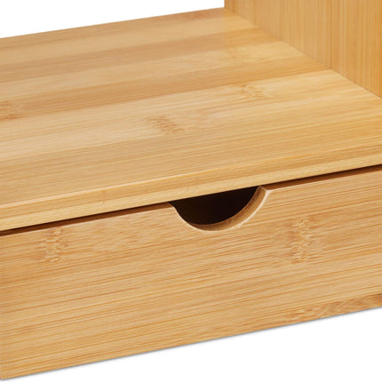 Podstavec pod monitor z bambusu