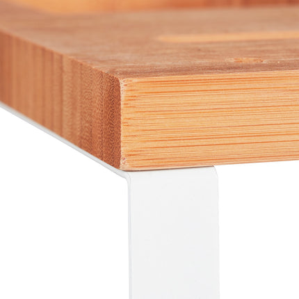 Podstavec pod monitor s dělicí přepážkou