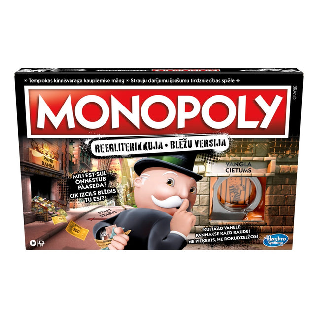 Desková hra Monopoly Cheaters Edition (v estonštině a lotyštině)