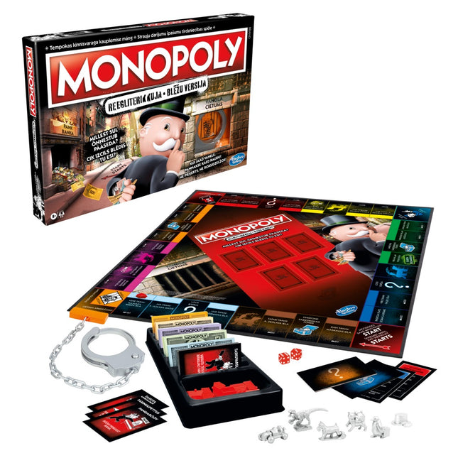 Desková hra Monopoly Cheaters Edition (v estonštině a lotyštině)