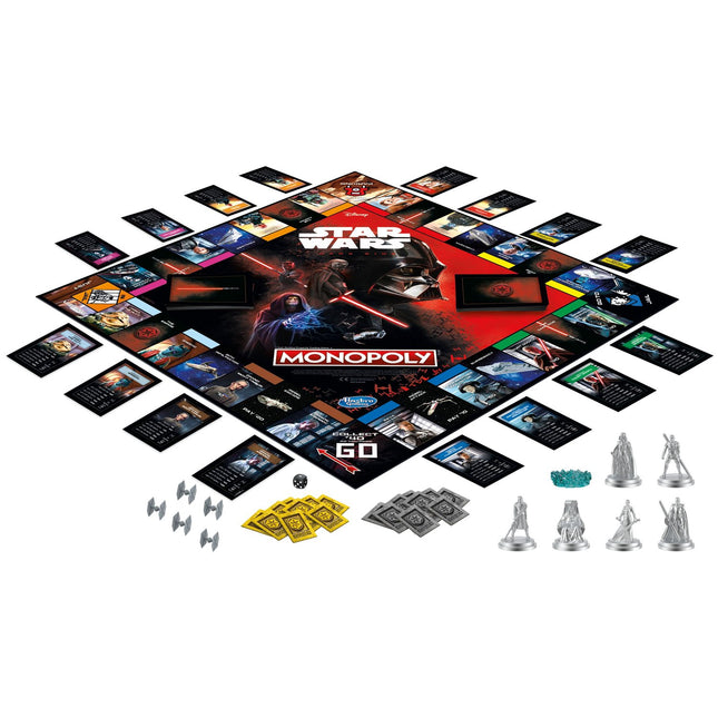 Desková hra Monopoly Star Wars Dark Side, v angličtině