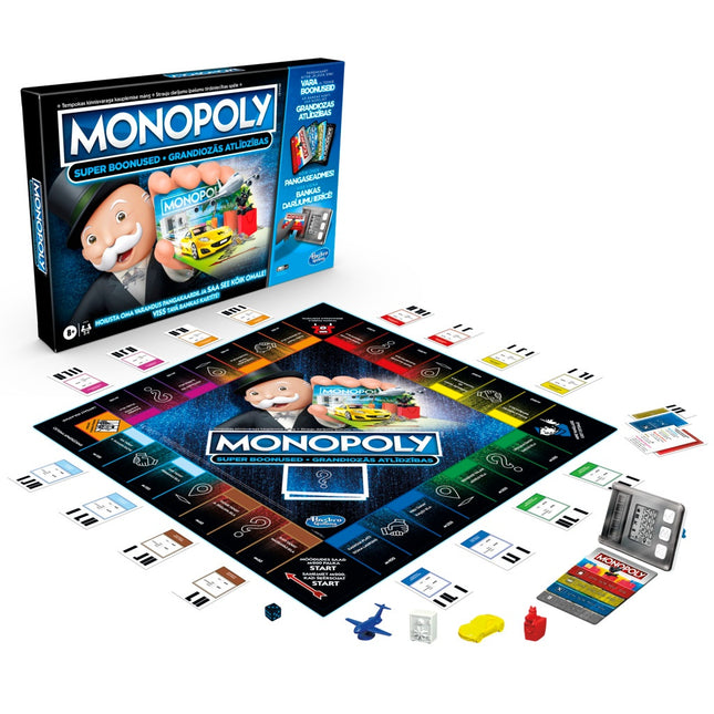 Desková hra Monopoly Super Electronic Banking (v estonštině a lotyštině)