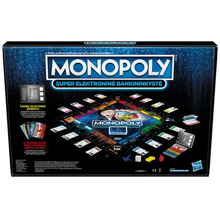 Desková hra Monopoly Super Electronic Banking (v litevštině)