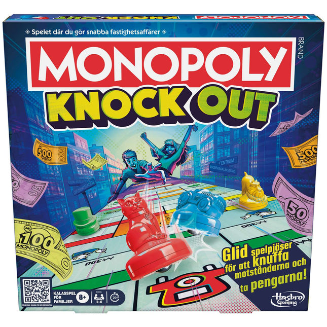 Desková hra Monopoly – švédská edice pro 2-8 hráčů