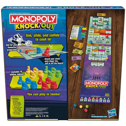 Desková hra Monopoly Knockout (v angličtině)