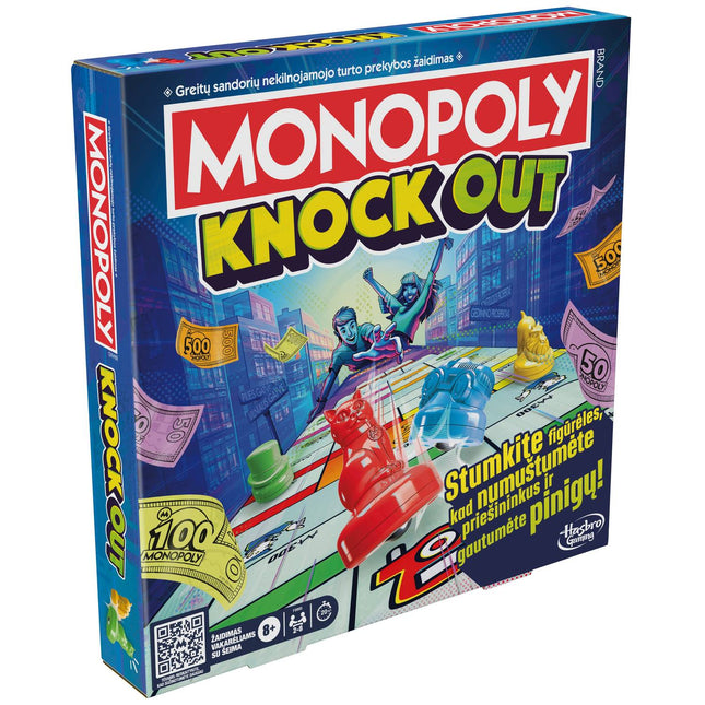 Desková hra Monopoly Knockout (v litevštině)