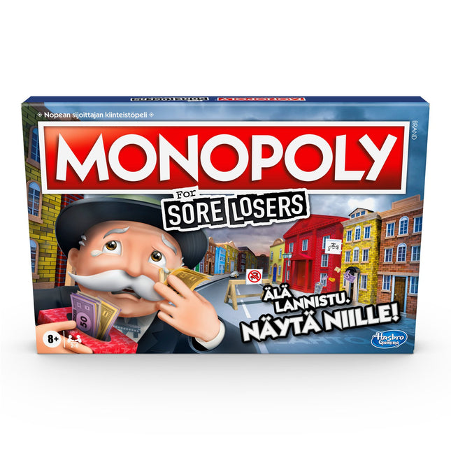 Desková hra Monopoly for Sore Losers – zábavná rodinná hra