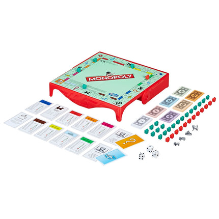 Cestovní hra Monopoly Grab&Go (ve finštině a švédštině)