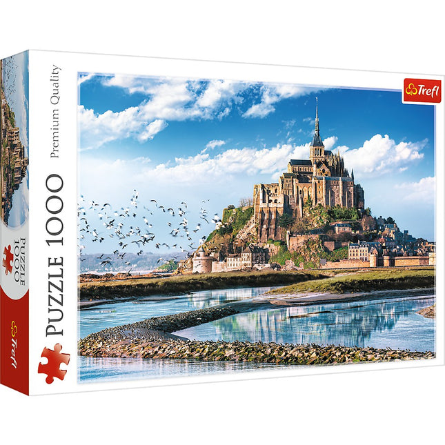 Puzzle Mont Saint-Michel, 1000 dílků pro dospělé i děti