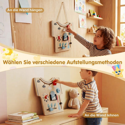 Montessori dřevěný kalendář – roční období, počasí, fáze měsíce