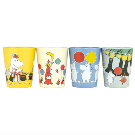 Moomin Festivities, sběratelské šálky, 4 ks