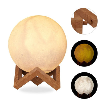 Lampa Měsíc 3D