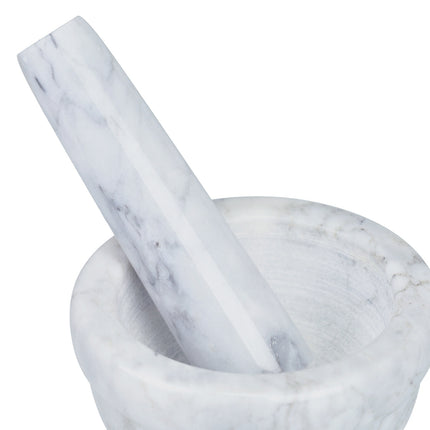 Mörser mit Marmorstößel