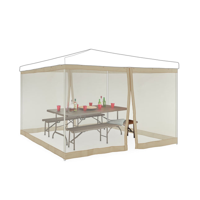 Moskytiéra pro pavilon 3x3m béžová