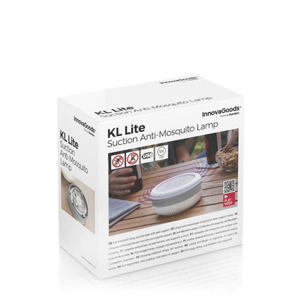 Mückenschutzlampe mit Saugnapf und Wandhalterung KL Lite InnovaGoods