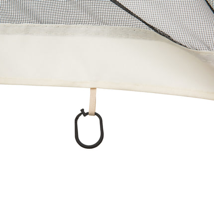 Moskytiéra pro altán 3x4, 4 panely, zip, černý nylon