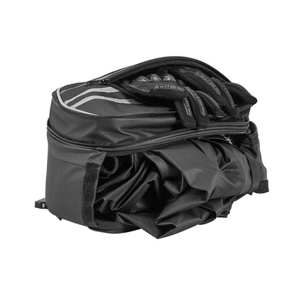 Motorcycle Saddlebag 30L, Rain Cover, Universal Fit, Black