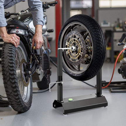 Motorcycle Wheel Balancer and Truing Stand, 40 kg Capacity