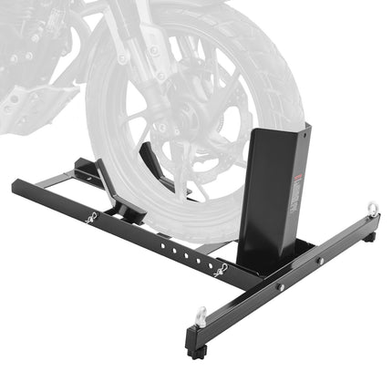 Motorcycle Wheel Chock, Adjustable 15–22 In, 1800 Lb