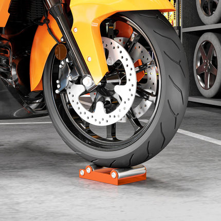 Stojan na čištění kol motocyklu, pro pneumatiky <180 mm, nosnost 220 kg
