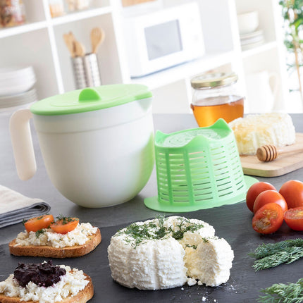 Forma na výrobu čerstvého sýra s návodem a recepty Freashy InnovaGoods