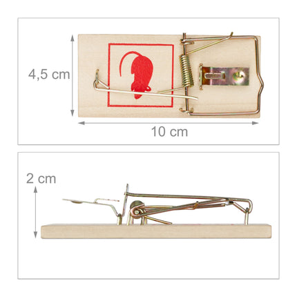 Mousetrap Wood Set of 40