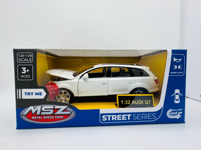 Kovový model Msz Audi Q7, měřítko 1:32