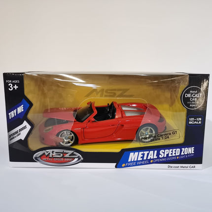 Kovový model Msz Porsche Carrera Gt, měřítko 1:24