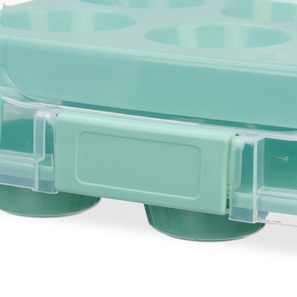 Box na muffiny a cupcaky, na 24 kusů, dvoupatrový