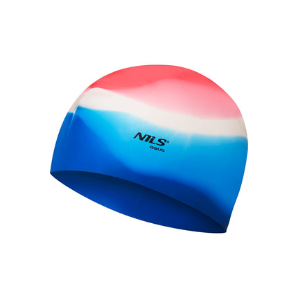 Multicolor Silicone Swimming Cap – Adult Size
