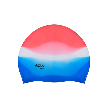 Multicolor Silicone Swimming Cap – Adult Size