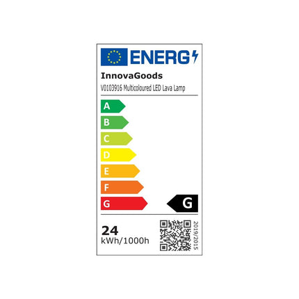 LED lávová lampa barevná Kolemp InnovaGoods