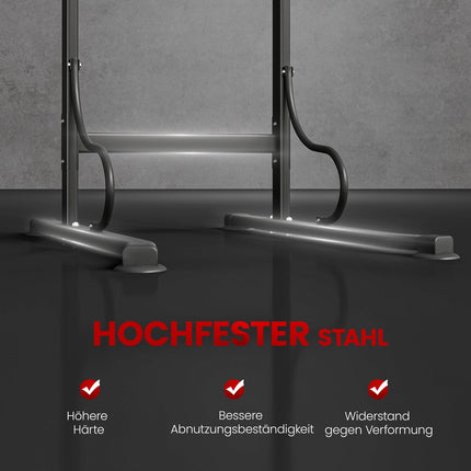 Multifunktionale Dip-Station, Höhenverstellbar, 120 kg Tragkraft