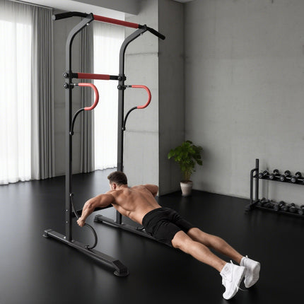 Multifunktionale Dip-Station, Höhenverstellbar, 120 kg Tragkraft