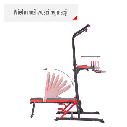 Multifunktionaler Power Tower für Heimfitnessstudio