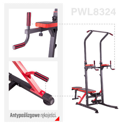 Multifunktionaler Power Tower für Heimfitnessstudio