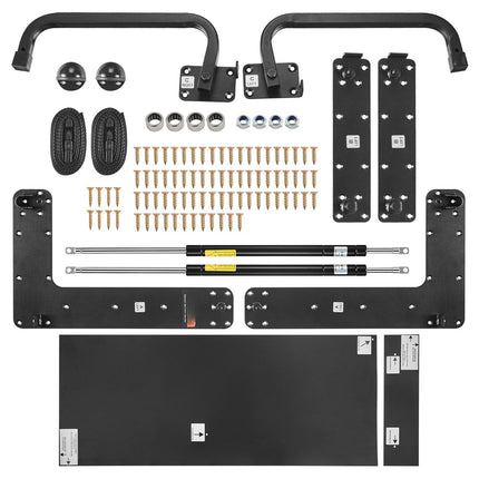 Murphy Bed Hardware Kit, Queen Horizontal, Gas Struts