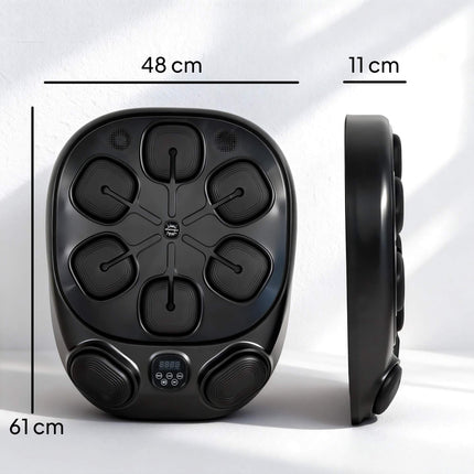Boxovací stroj s hudbou s LED světly a Bluetooth