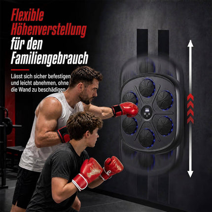 Musical Boxing Machine with LED Display & 9 Modes