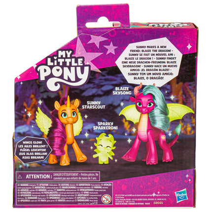 My Little Pony figurka drak Light Reveal