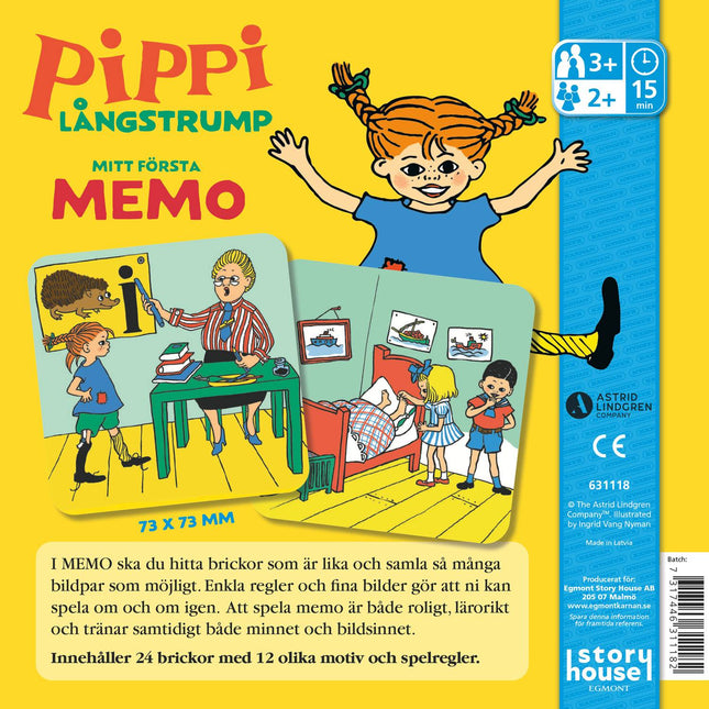 Moje první pexeso Pipi Dlouhá punčocha