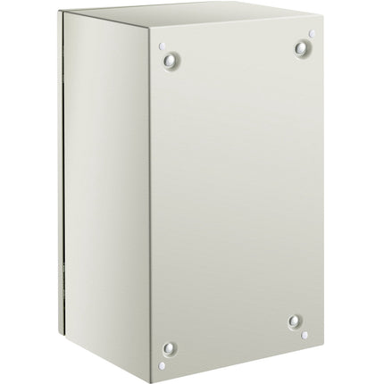 NEMA 4X Steel Electrical Enclosure 20x12x10, IP66 Backplate