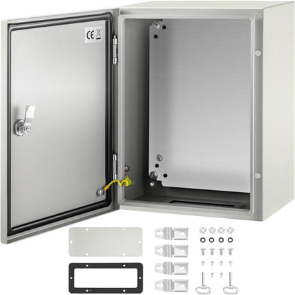 NEMA 4X Steel Electrical Enclosure 40x30x20 cm, IP66