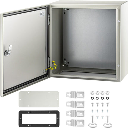 NEMA 4X Steel Electrical Enclosure 40x40x20 cm, IP66