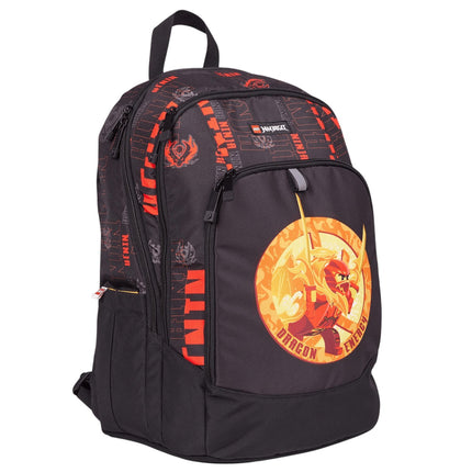 NINJAGO školní taška s designem Dragon Energy, odolný materiál
