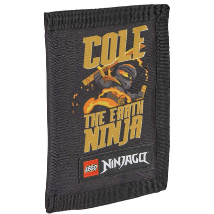 NINJAGO peněženka pro děti, odolný design, postava Cole